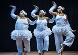 古巴"重量级"芭蕾舞团成员体重均超90公斤