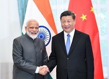习近平会见印度总理莫迪（2019年6月13日）