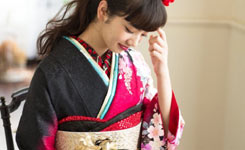 小松菜奈拍和服写真