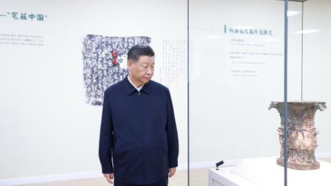 第一观察·瞬间丨最早的“中国”,日新的中国